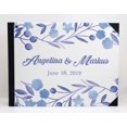 thumbnail image 3 of Darling Souvenir White Leaves & Berries Wedding Guestbook Hardbound Cover Printed Anniversary Wedding Guest Registry-7 x 9 Inches, 3 of 5
