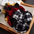 thumbnail image 4 of Yidarton Dog and cat clothes winter plaid double-sided fleece coat cute pet clothes autumn and winter sweater small and medium-sized dog clothes Brick Red, 4 of 7