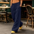 thumbnail image 6 of Jovrlynd Barrel Sweatpants Women Wide Leg High Waisted Drawstring Baggy Pants with Pockets Fashion Lounge Pants 2026, S-3XL, 6 of 7