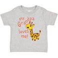 thumbnail image 3 of Inktastic My Grandpa Loves me- cute giraffe Boys or Girls Toddler T-Shirt, 3 of 5
