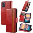 thumbnail image 1 of Case for OUKITEL K9 Pro Cover Leather Wallet Folio Case Book Design Flip Magnetic Closure - Red, 1 of 5
