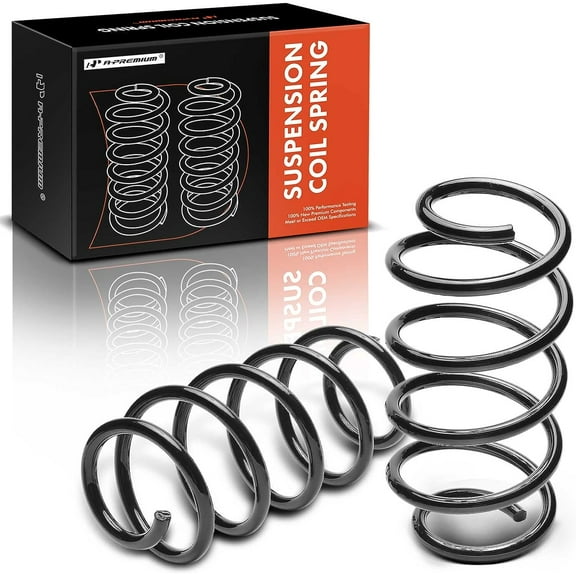 A-Premium 2Pcs Front Suspension Coil Spring Set Compatible with Jeep Compass, Patriot 2007-2008 2011-2017, Driver and Passenger Side, Replace# 5105843AD, 5105844AD
