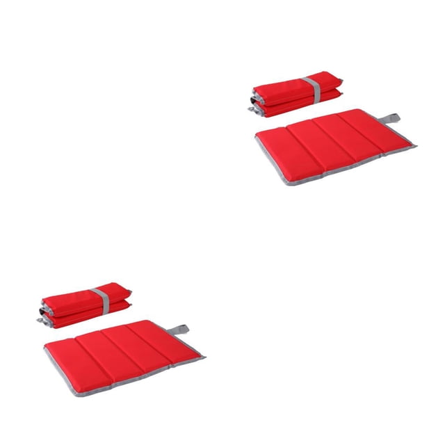 Eigraketly Colchoneta portátil para acampar de 4 pliegues, cojín para asiento de Picnic, almohadilla de playa plegable de alta elasticidad, Type3 NO3