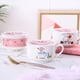 thumbnail image 4 of Sanrio Hellokitty-cuenco de cerámica Kawaii para fideos instantáneos, cuenco para sopa de fideos instantáneos, vajilla para estudiantes, horno microondas, 4 of 4