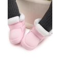 thumbnail image 7 of Topumt Newborn Baby Boys Girls Fleece Fur Winter Warm Snow Boots Soft Sole Prewalker Non-Skid Boots For Infant Toddler, 7 of 7