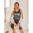 thumbnail image 4 of Ekouaer Nightgowns for Women 2 Pack Tank Night Gown Sleeveless Sleep Shirt V Neck Chemise Soft Night Shirt Ladies Sleep Dress, 4 of 6
