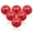 16 Oz - Red, variant on PowerNet 2.8" Weighted Hitting and Batting Training Ball (6 pack) 16 Oz - Red