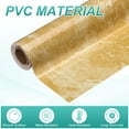thumbnail image 4 of Uxcell Wood Grain Wallpaper Border 4" x 16.4ft Textured Frame Sticker, Yellow Stone, 4 of 7