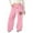 Pink, variant on XEGLSBU Girls Pants Size 10-12 Wide Leg Girl's Baggy Sweatpants Lightweight Straight Leg Athletic Pants with Pockets Size 11-12 Years