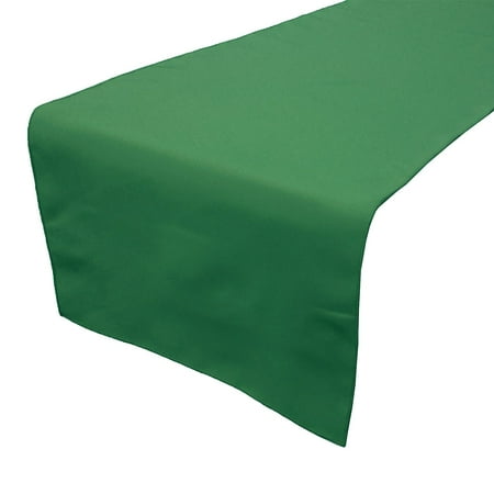 

Poplin Table Runner Solid Valley Green