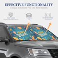 thumbnail image 4 of Naloa Happy Easter Print 2-Piece Windshield Sunshade,Foldable Car Front Window Sun Shades,for Most Sedans SUV Truck-Small, 4 of 6