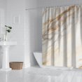 thumbnail image 2 of White Gold Marble Pattern Shower Curtain 84"x72" ,Bathroom Decorative Shower Curtains Set with 12 Hooks,Modern Waterproof Washable Shower Curtain, 2 of 6