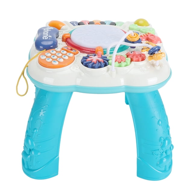 Mesa De Actividades Musicales, El Aprendizaje Temprano Desarrolla Habilidades Motoras La Mesa De Actividades Para Bebés Multifuncional Promueve El Desarrollo Cognitivo Para Niños