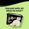 Breyers LactoseFree Vanilla Light Ice Cream GlutenFree Kosher Dairy Milk, 48 oz 1 Count