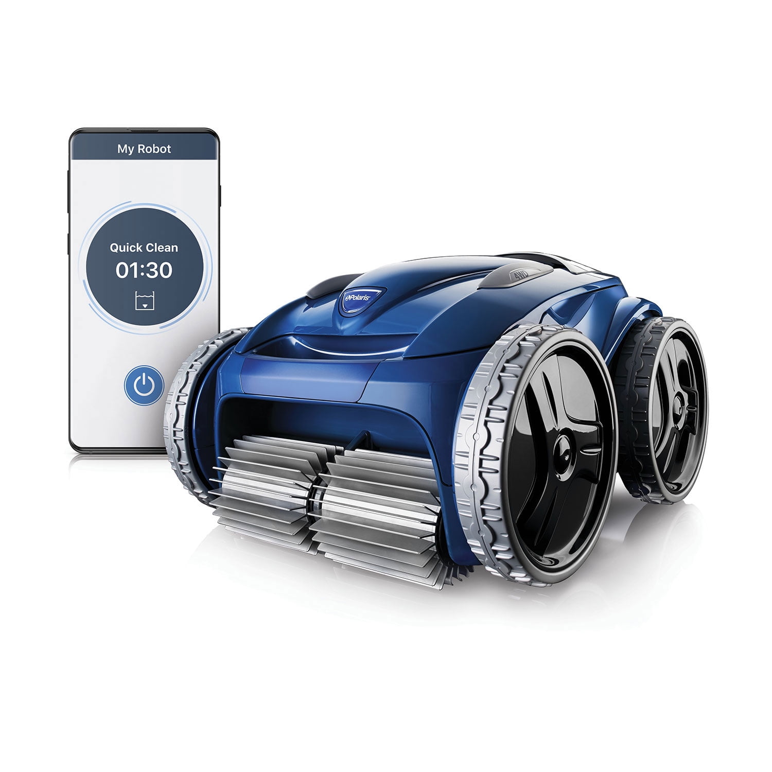 Polaris F9650iq Sport 4wd Wi Fi Robotic Inground Swimming Pool Cleaner W Caddy Walmart Com Walmart Com