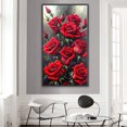 thumbnail image 2 of 5D DIY Taladro Rosa Planta Kit Arte Artesanía (NH3606) Rojo, 2 of 9