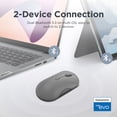 thumbnail image 2 of Mouse Lenovo 350 inalámbrico Bluetooth Silent Click Gris Luna, 2 of 5
