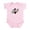 Petal Pink, variant on - Mighty Morphin Power Rangers Go Go - Baby Light Bodysuit, Size Newborn - 24 Months