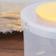 thumbnail image 5 of SUNRI - Vaso medidor para hornear de 2,5 l, recipiente para mezclar con tapa, vaso de plástico transparente para mezclar en casa o en la cocina., 5 of 8