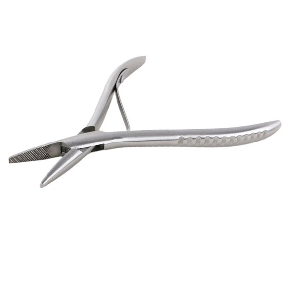 2 Holes Stainless Steel Hair Extension Pliers for Micro Nano Ring I tip Hair Opener Removal Tool - 2 Holes