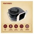 thumbnail image 3 of Authentic PelPro -5020-1052 Convection Blower Room Air Fan for Bayview Home Heater PHC90 Outfitter II PP130 PP130-B PP150 PP300 PP70 PPC90 TSC90 After August 2013, 3 of 6