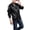 Black, variant on Coerni Boys Faux Leather Jacket Fleece Lined Stand Collar Bomber Jacket Full Zip Thick Thermal Fall Winter Coat Teen Trendy Clothes