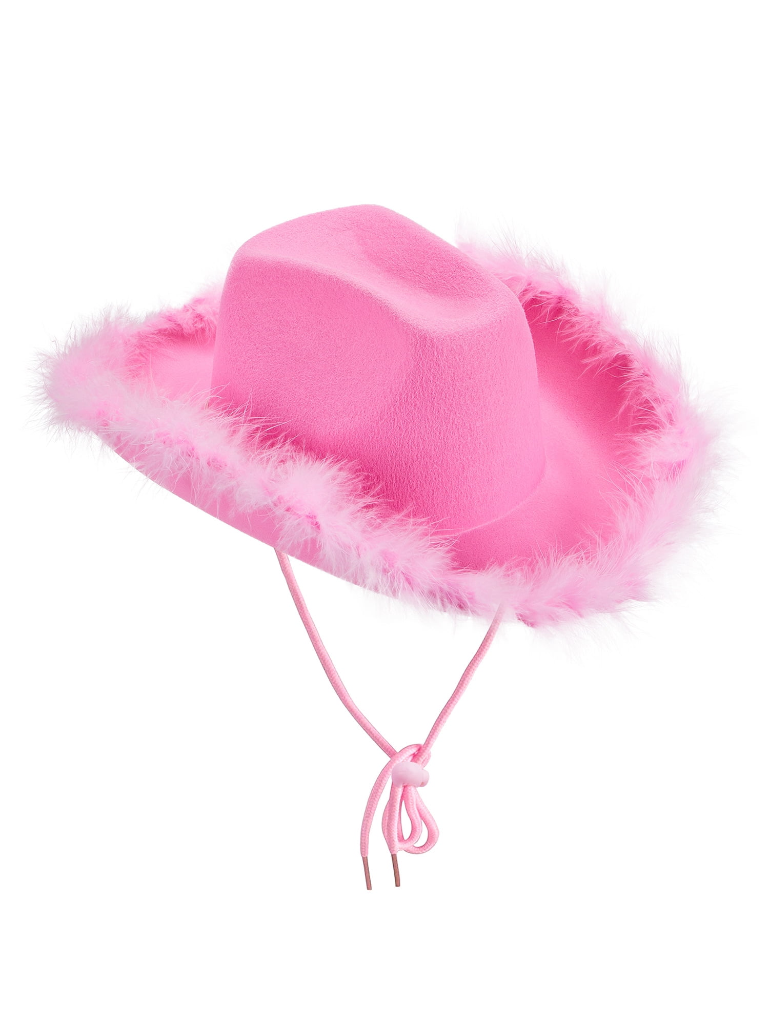 Beistle Pink Felt Cowgirl Hat w/Tiara (6 Per Case)