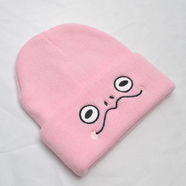 Bonito gorro de punto con forma de rana, divertido gorro de esquí de invierno, gorro cálido e informal, gorro suave para mujeres y hombres