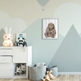 thumbnail image 3 of Stupell Industries Cottage Bear and Cub Blue Stripes Gray Framed Giclee Art, 16 x 20, by Lil' Rue, 3 of 7