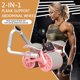 thumbnail image 5 of Soporte de codo Entrenador de músculos abdominales Rueda abdominal de doble rueda para adultos, 5 of 8