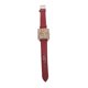thumbnail image 1 of Women's Retro Mechanical Watch Square Dial Diamond Style Dating Travel Watch Red, 1 of 4