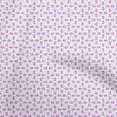 thumbnail image 1 of oneOone Cotton Poplin Twill Purple Fabric Geometric Sewing Craft Projects Fabric Prints By Yard 56 Inch Wide, 1 of 4