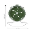 thumbnail image 3 of Roue Réutilisable Jouet pour Chinchilla Roue de Course pour Cochon d'Inde Petite Roue de Course pour Animaux avec Support pour Hamster, 3 of 8
