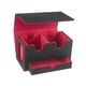 thumbnail image 4 of Estuche para baraja de cartas de cuero sintético, protector para cartas coleccionables Rojo, 4 of 9