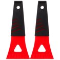thumbnail image 1 of Shisuyan 2pcs Mini Plastic Scraper Portable Ice Scraper Snow Removal Accessory For Car Windshield Snow Removal And Kitchen Cleaning, 1 of 8