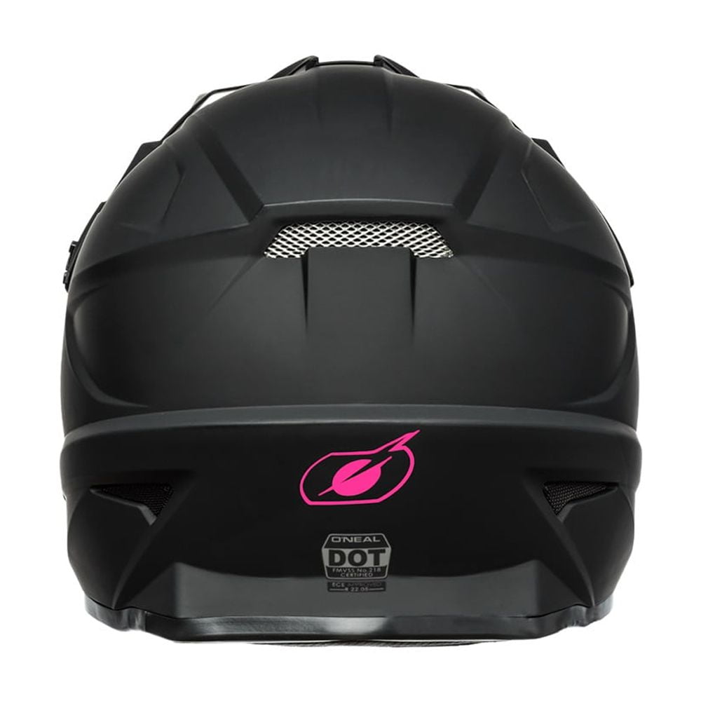 Oneal 2022 Youth Girls 1 SRS Offroad Helmet Black/Pink Youth Large