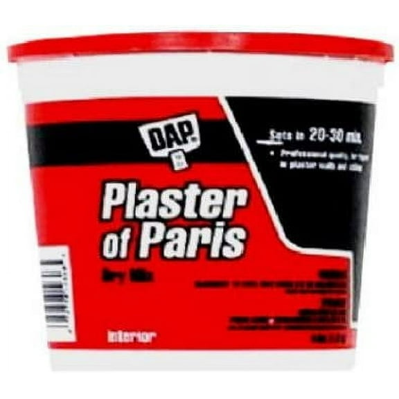 6 Pack Dap 10308 Plaster of Paris Dry Mix 4-lb Tub