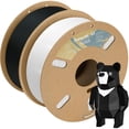 thumbnail image 1 of DURAMIC 3D PLA+ Filament 1,75mm 2Kg Noir + Blanc, PLA Plus Filament d'Imprimante 3D 2 Pack 1kg Bobine(2,2lbs) PLA Pro Plus Résistant et Plus Résistant, Précision Dimensionnelle Probabilité +/- 0,02mm, 1 of 4