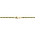 thumbnail image 4 of 14K Yellow Gold 2.75mm Handmade Regular Rope Chain 16 IN, 4 of 6
