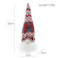 thumbnail image 1 of Adorno de Navidad con colgante de gnomos sin rostro con luz LED (raya gris D) Ndcxsfigh Para estrenar, 1 of 3