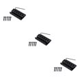 thumbnail image 4 of Advancent Guitar Fixed Bridge with Screws and Sturdy Professionals Learning Wrench Electric Saddle Part Black Adults Replacement Tailpiece Type1, 4 of 6