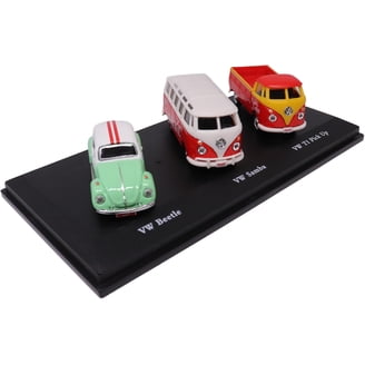 Coca-Cola 1/43 Scale 1962 VW Samba Diecast Bus With Trailer