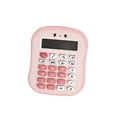 thumbnail image 3 of Calculadora pequeña con forma de pan, bonita, robusta, básica, portátil, de 12 dígitos, ideal para el hogar, la escuela primaria, la oficina, los Rosa, 3 of 8