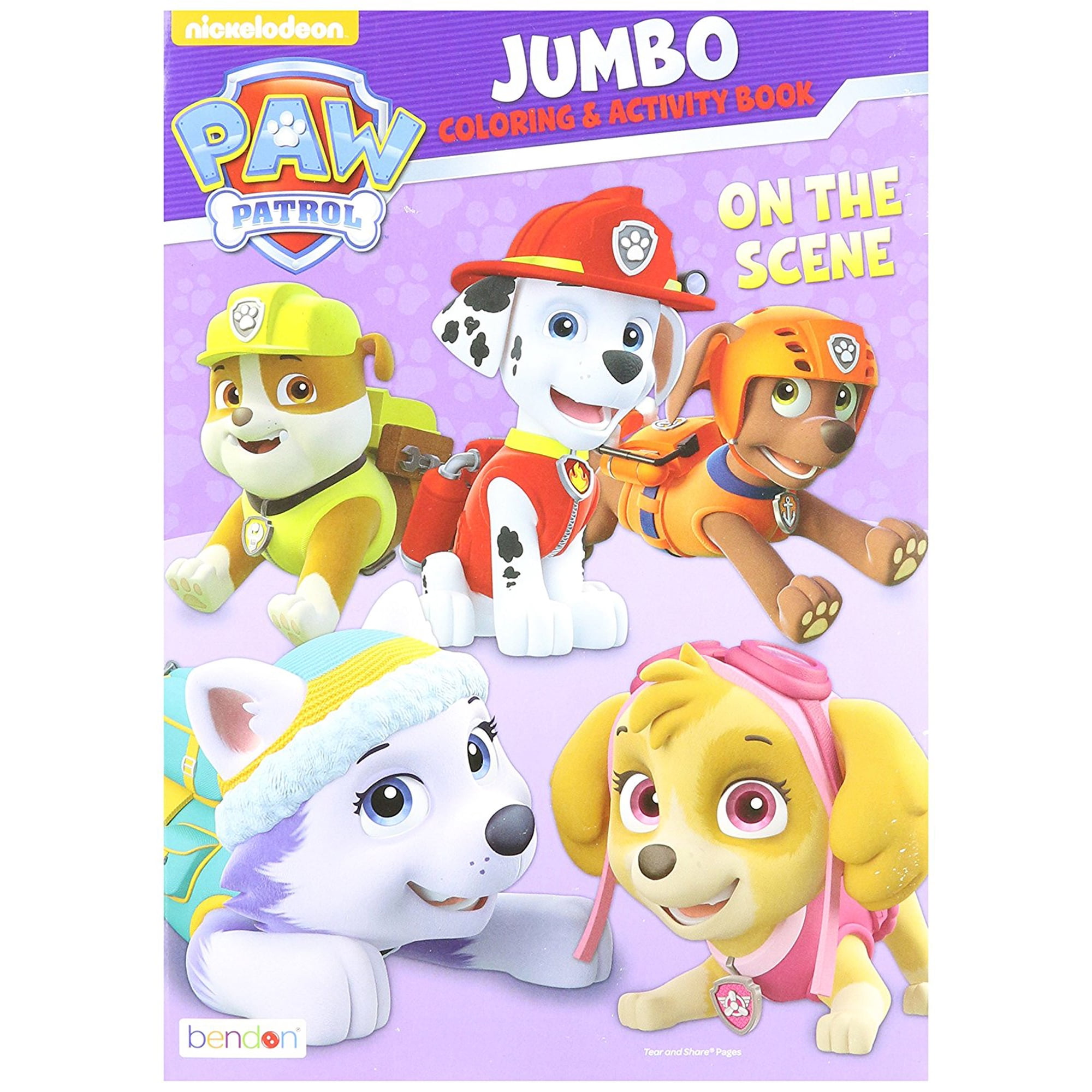 Paw Patrol jumbo coloring and activity book