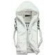 thumbnail image 4 of Chaleco de felpa juvenil para hombre, chaqueta holgada de talla grande con capucha, sin mangas y hombros descubiertos, de piel sintética, para parejas, invierno, 4 of 6