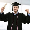 thumbnail image 4 of 2026 Pink Graduation Honor Cord with Tassels – 68-Inch Neck-Worn Stole for High School, College & Doctoral Ceremony, 1-Pack, 4 of 7