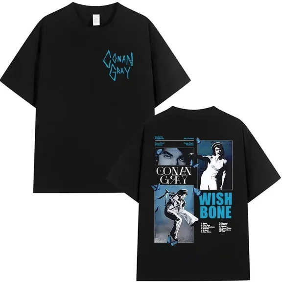 Conan Gray Wishbone Tour 2026 Graphic T-Shirt Unisex Gift for Fans