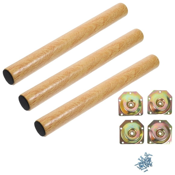 OULII 1Set Furniture Leg Levelers Wooden Furniture Legs For Home Improvement