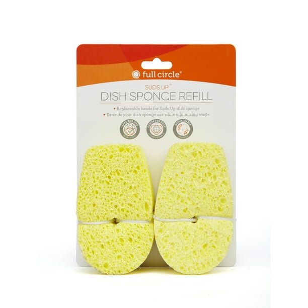 Full Circle Suds Up Soap Dispensing Dish Sponge Refill, 2 Ct Walmart