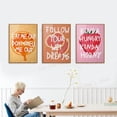 thumbnail image 4 of Póster de citas de frutas divertidas Kinda Hungry Eat Me Poor You Are Sexy citas impresiones manzana fresa plátano lienzo impresión decoración del hogar, 4 of 4